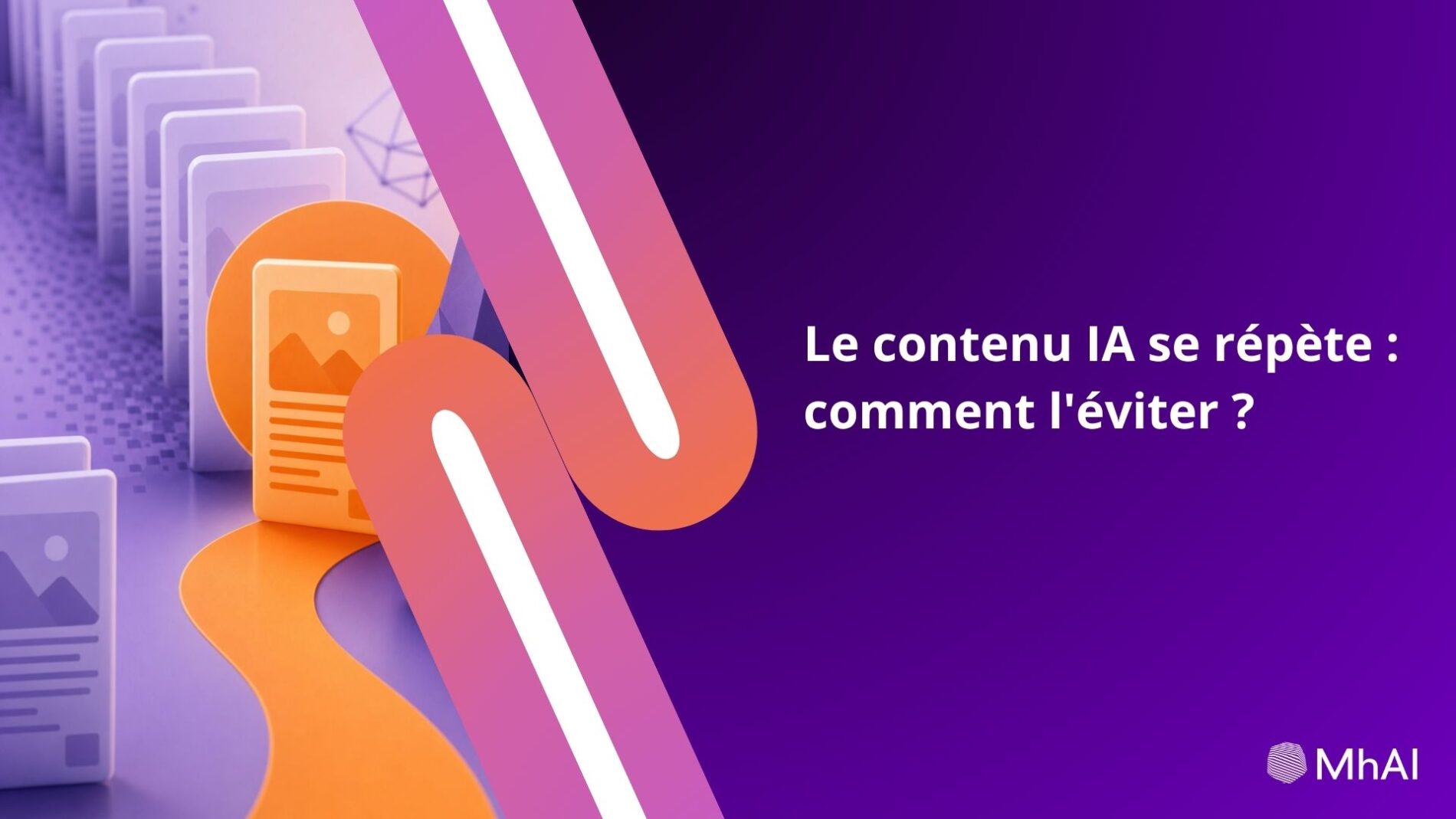 Le contenu IA se répète
